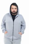 Modelagem de Blusa De Moletom Masculina Plus Size