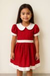 Modelagem Vestido Manga Princesa Infantil