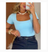 Modelagem Blusinha Decote Quadrado