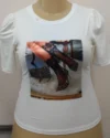 modelagem BLUSINHA MANGA PRINCESA PLUS SIZE