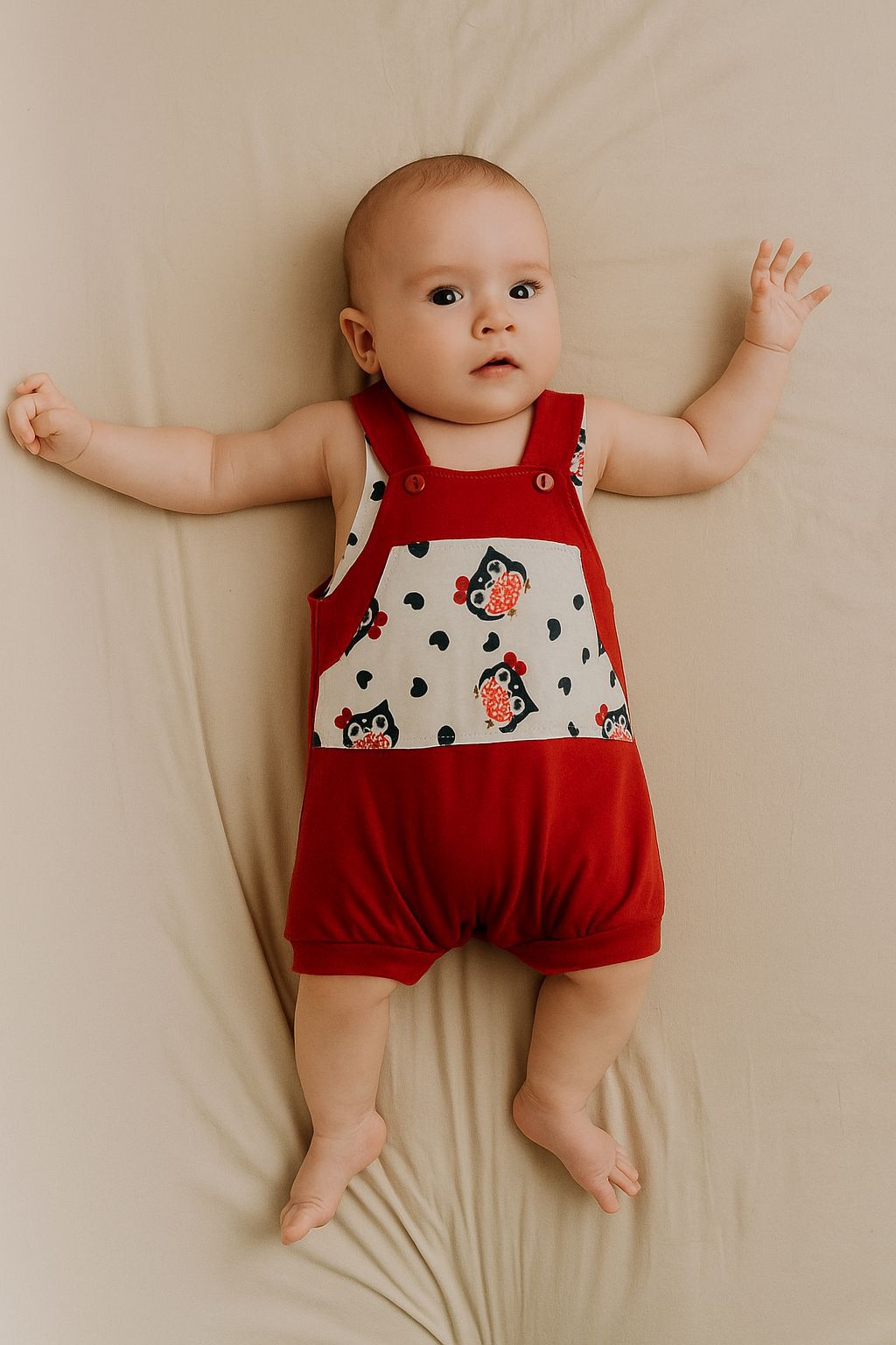 Molde Jardineira de bebê