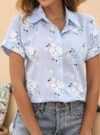 MODELAGEM CAMISA MANGA CURTA FEMININA