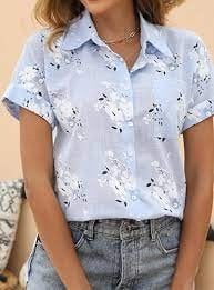 MODELAGEM CAMISA MANGA CURTA FEMININA