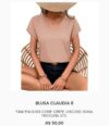 BLUSA MANGA JAPONESA DECOTE V