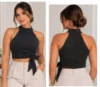 Modelagem Cropped Gola Alta
